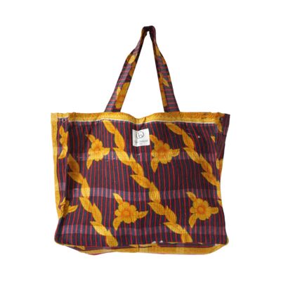 Kantha shopping bag N°440