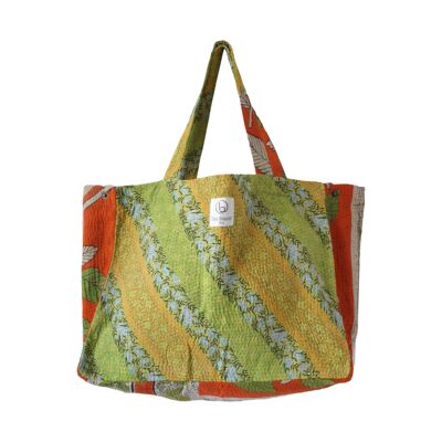 Kantha shopping bag N°442