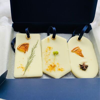 Box of 3 Solid Home Fragrances - Citrus zest