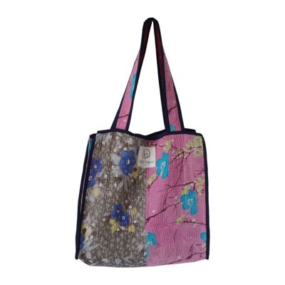 Tote bag en kantha N°258