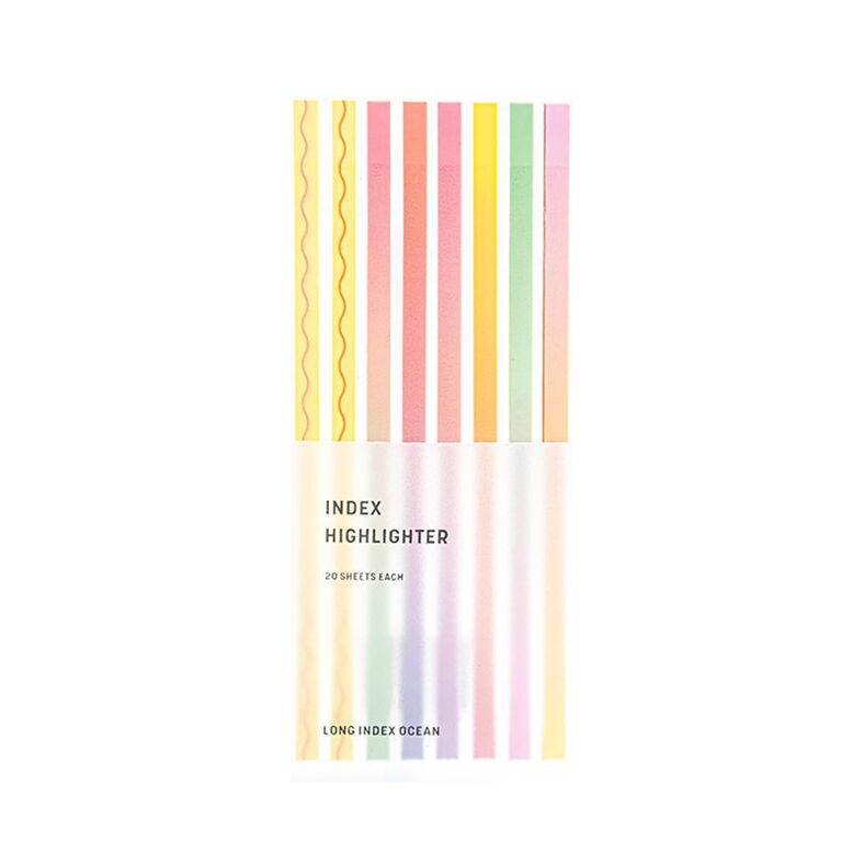 Buy wholesale Blossom Half, Ordinate 200 pieces of adhesive strips, Transparent Sticky Notes, sticky notes, Index Tabs sticky notes, Writeable sticky markers pastel, stationary supplies