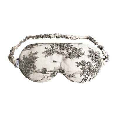 Maschera per gli occhi ai semi di lino/lavanda - Le Duchesse de Chantilly 'grigio'