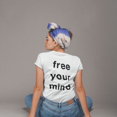 FREE YOUR MIND (UNISEX) - Organic Relaxed Graphic T-Shirt