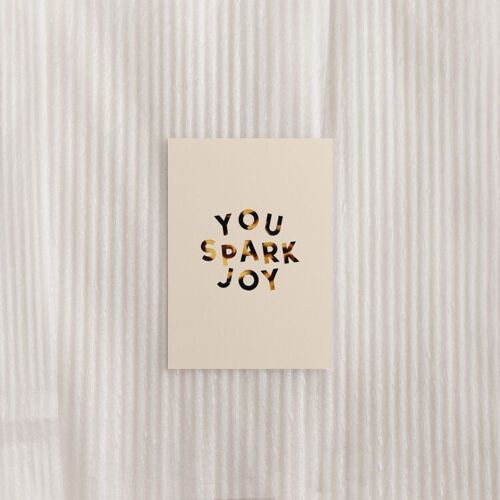 You Spark Joy Postcard