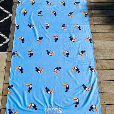 Microfiber Towel - Multi Toucans