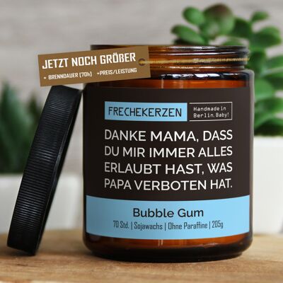 Geschenkkerze Duftkerze danke mama, dass du… #781