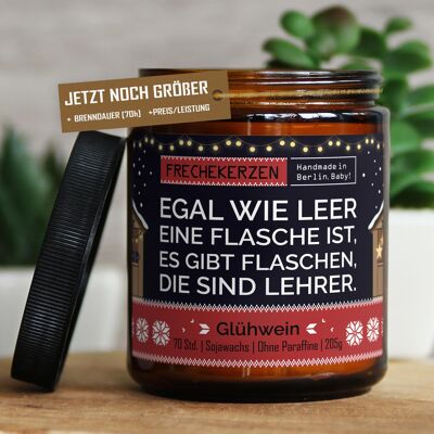 Geschenkkerze Duftkerze egal wie leer eine… #1551