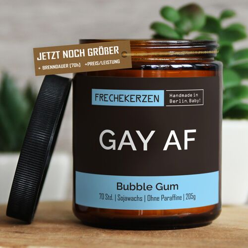 Geschenkkerze Duftkerze gay af #2171