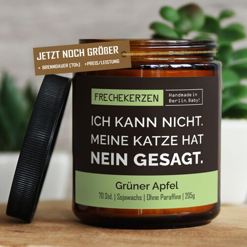 Geschenkkerze Duftkerze ich kann nicht. meine… #3521