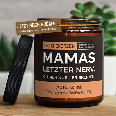 Vela de regalo vela perfumada El último descaro de mamá. Ah... #5252