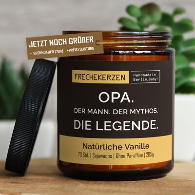 Geschenkkerze Duftkerze opa. der mann. der… #6062