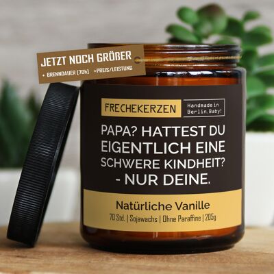 Geschenkkerze Duftkerze papa? hattest du eigentlich… #6092