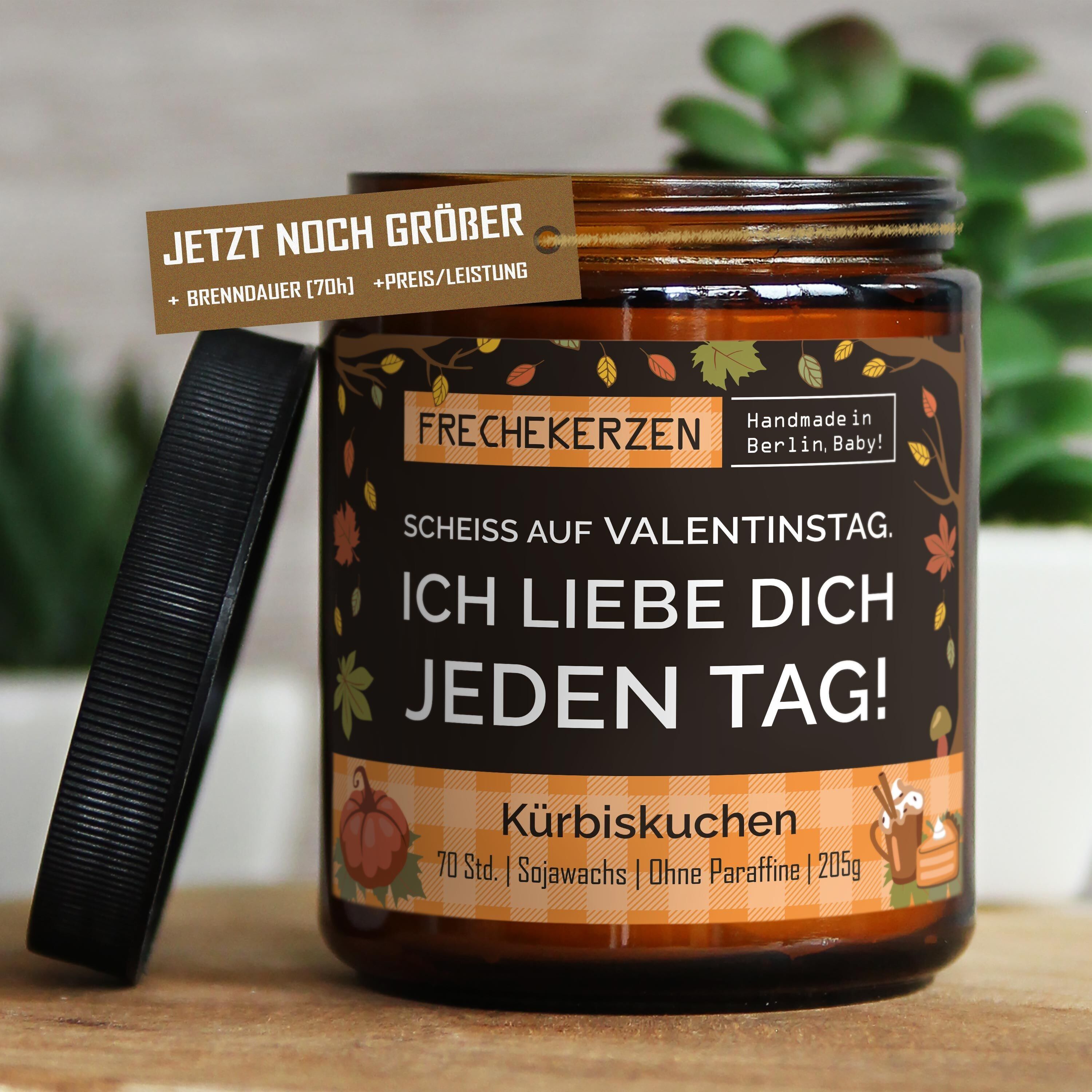 Bougie cadeau bougie parfumée merde pour la Saint-Valentin. Je… #6302