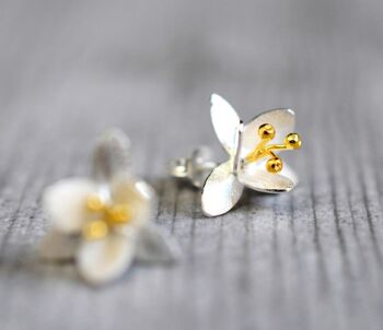 Boucles d'oreilles Blossom Stud - Argent 925 - OHR925-33 10