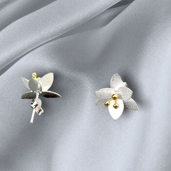 Boucles d'oreilles Blossom Stud - Argent 925 - OHR925-33 11