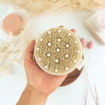 Brosse corps exfoliante et massante - Feel Natural