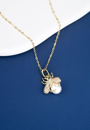 Collier de perles Reine des Abeilles 6