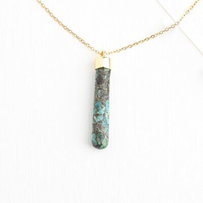 Resilience Necklace in Turquoise