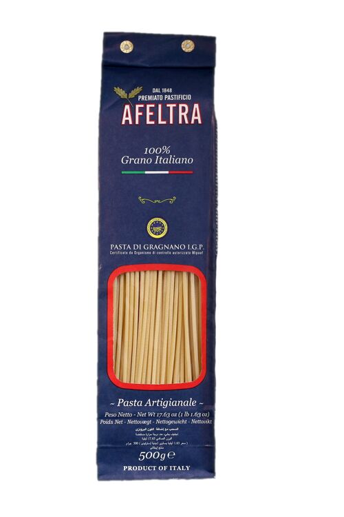 Pasta di Gragnano IGP - Bucatini AFELTRA 100% blé italien