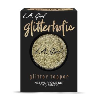 LA GIRL Glitter Topper Glitterholic Goal Digger 1