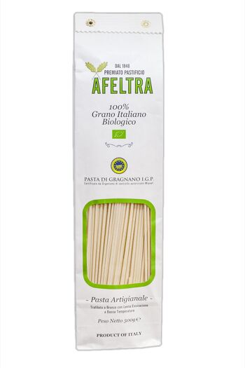 Pasta di Gragnano IGP BIO - Spaghetti AFELTRA 100% blé italien