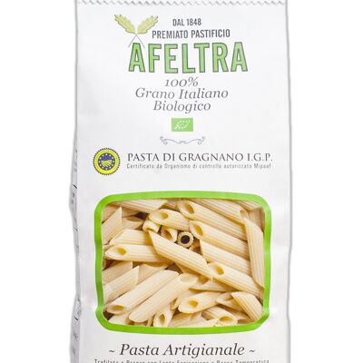 Pasta di Gragnano IGP BIO - Penne Rigate AFELTRA 100% Italian wheat