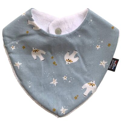 BANDANA BIB - WINTER BIRDS