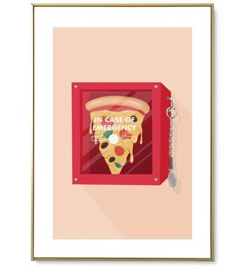 Affiche Emergency Pizza 1