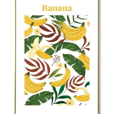 Bananenplakat