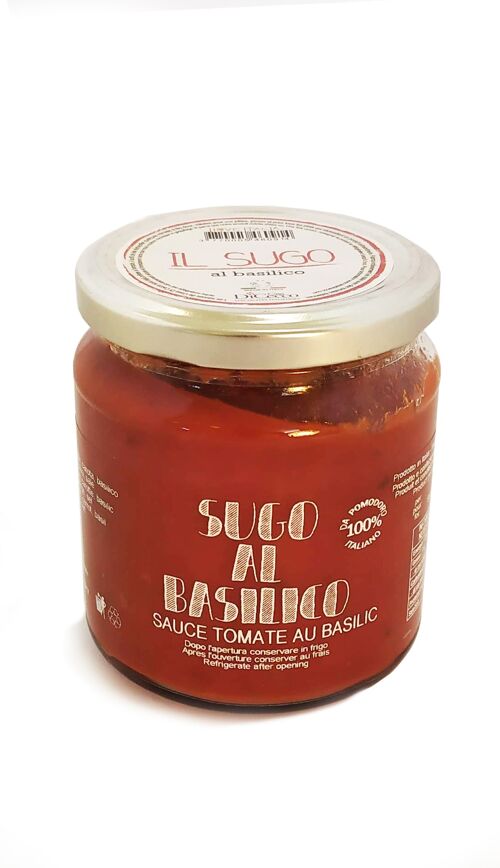 sauce tomate au basilic