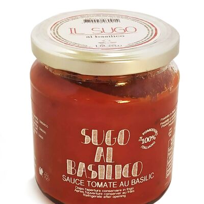 sauce tomate au basilic