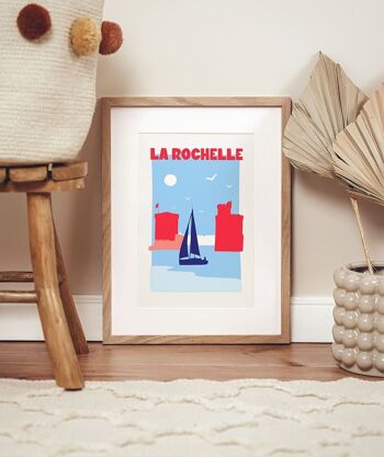 Affiche ville La Rochelle 2