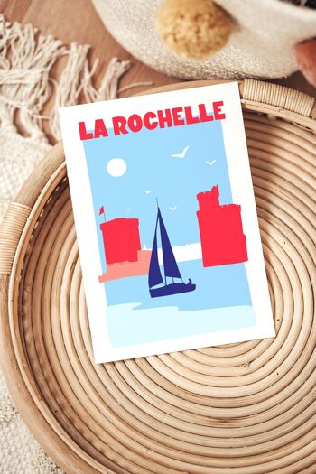 Affiche ville La Rochelle 3