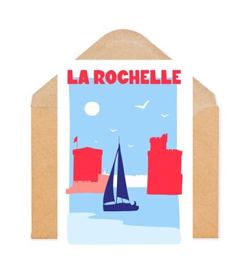 Affiche ville La Rochelle 4