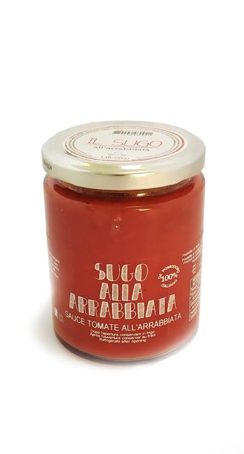 Sauce tomate all'arrabbiata (piquante)