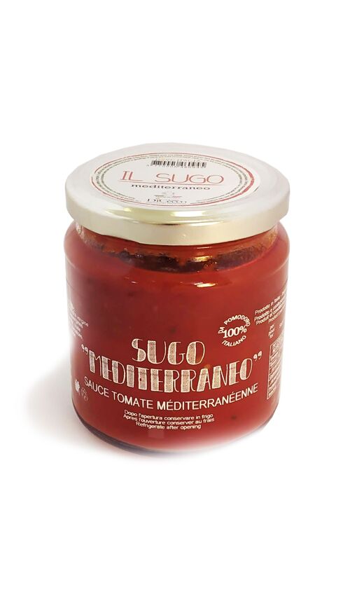 Sauce tomate méditerranéenne (aux légumes)
