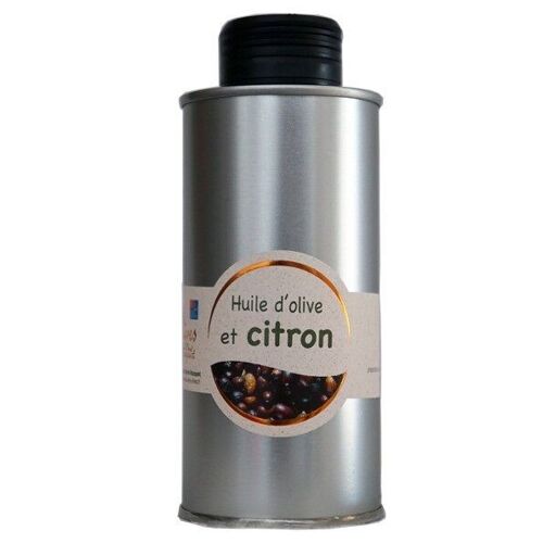 Huile d'olive au citron (citrons frais) 20cl