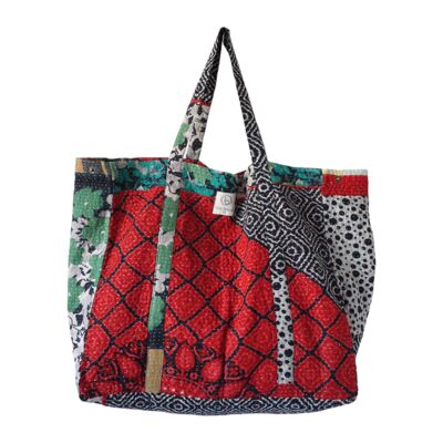 Sac en kantha grand format N°402