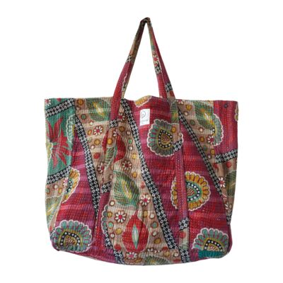 Sac en kantha grand format N°403