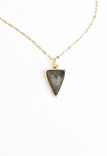 Collier Élémentaire en Labradorite 1