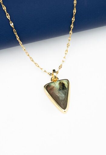 Collier Élémentaire en Labradorite 6