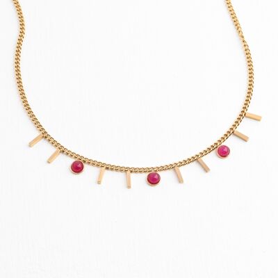 Helio Necklace in Scarlet