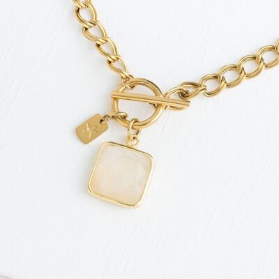 Abundant Hope Necklace in Mother of Pearl