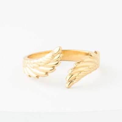 Birds of the Same Feather Gold Ring