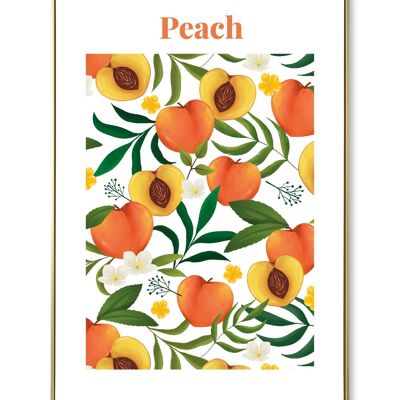 Peach Poster