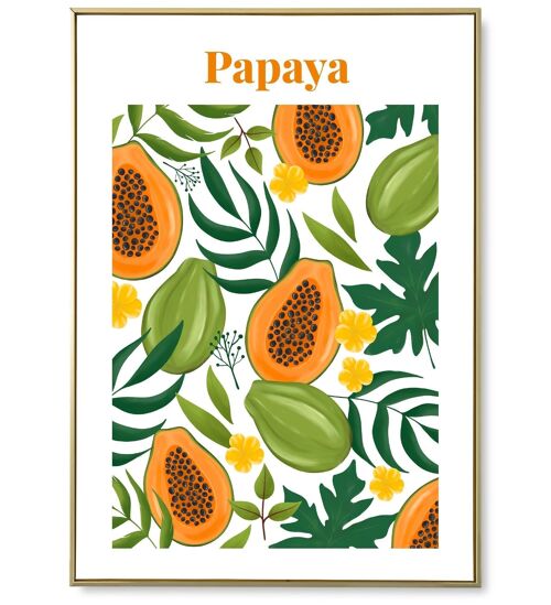 Affiche Papaya