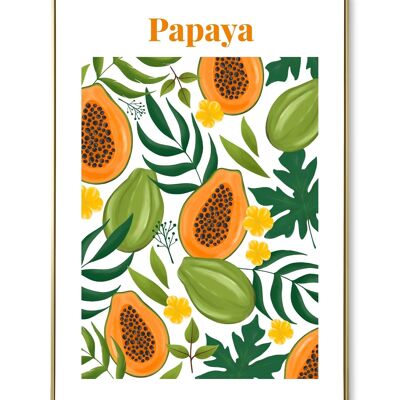 Papaya-Poster