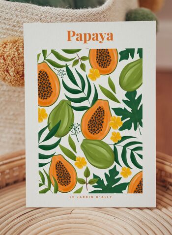 Affiche Papaya 4