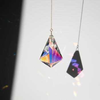 Suncatcher iridescent NEBULA, Attrape-soleil en cristal, Décoration Magique, Mobile à suspendre Arc En Ciel 4