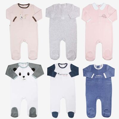 Baby-Bridge-Schlafanzug – 6 Designs, 18 m